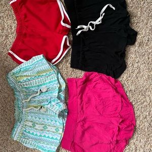 Four shorts for $25. Worn a handful of times. Super comfy. Fits true to size.